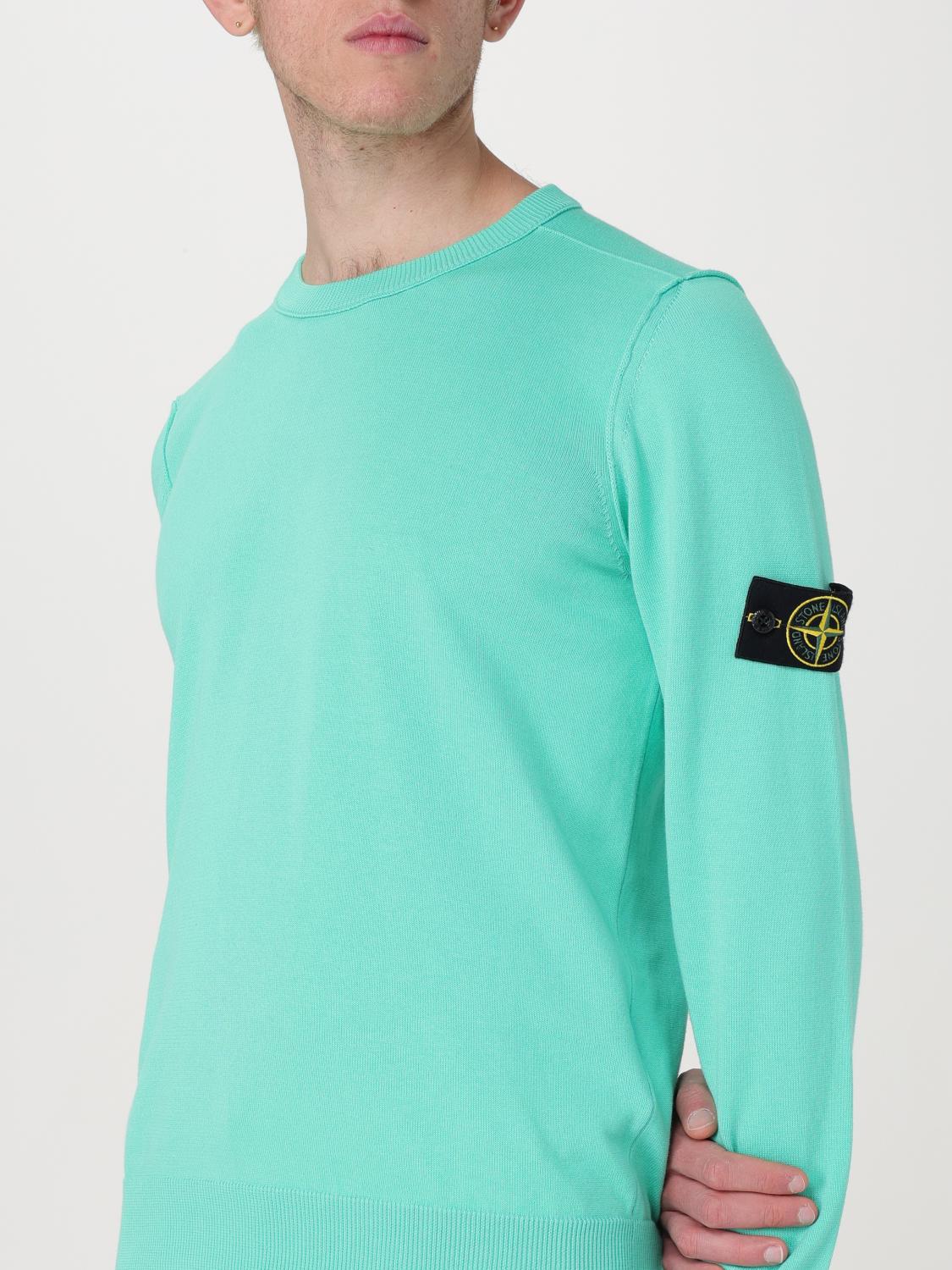 STONE ISLAND PULL: Pull homme Stone Island, Vert Prairie - Img 5