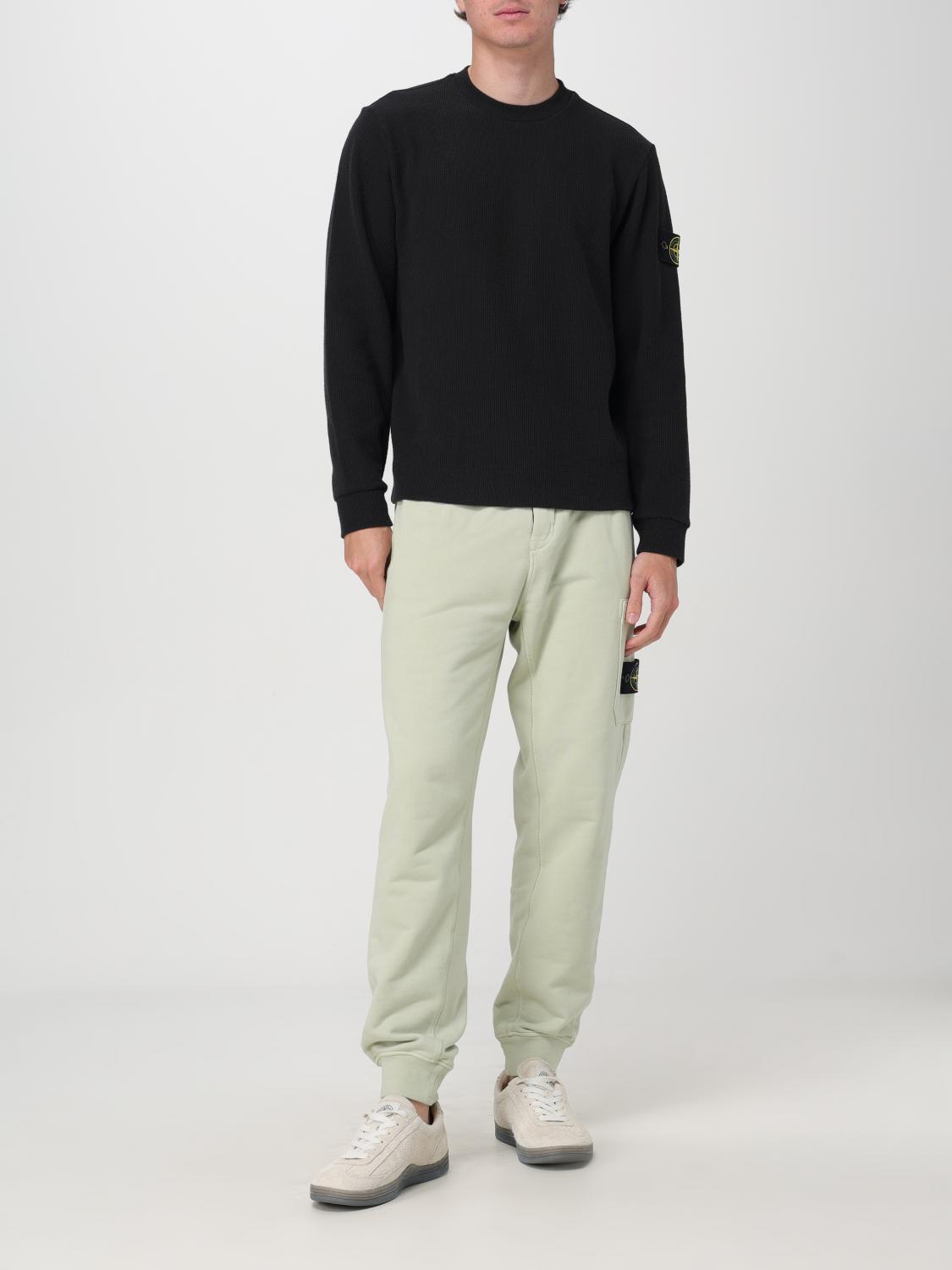 STONE ISLAND パンツ: パンツ メンズ Stone Island, ピスタチオ - Img 2