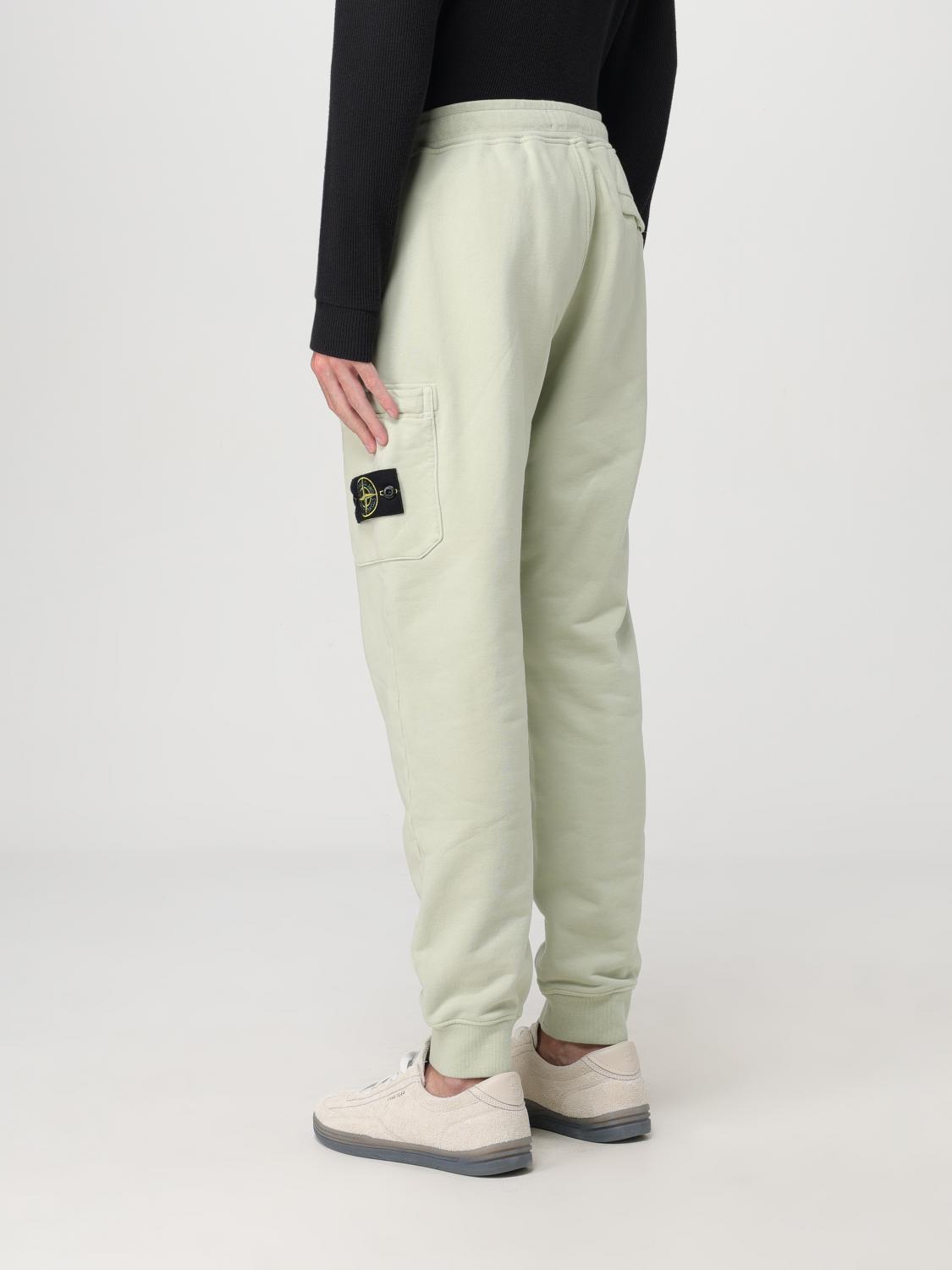 STONE ISLAND パンツ: パンツ メンズ Stone Island, ピスタチオ - Img 3