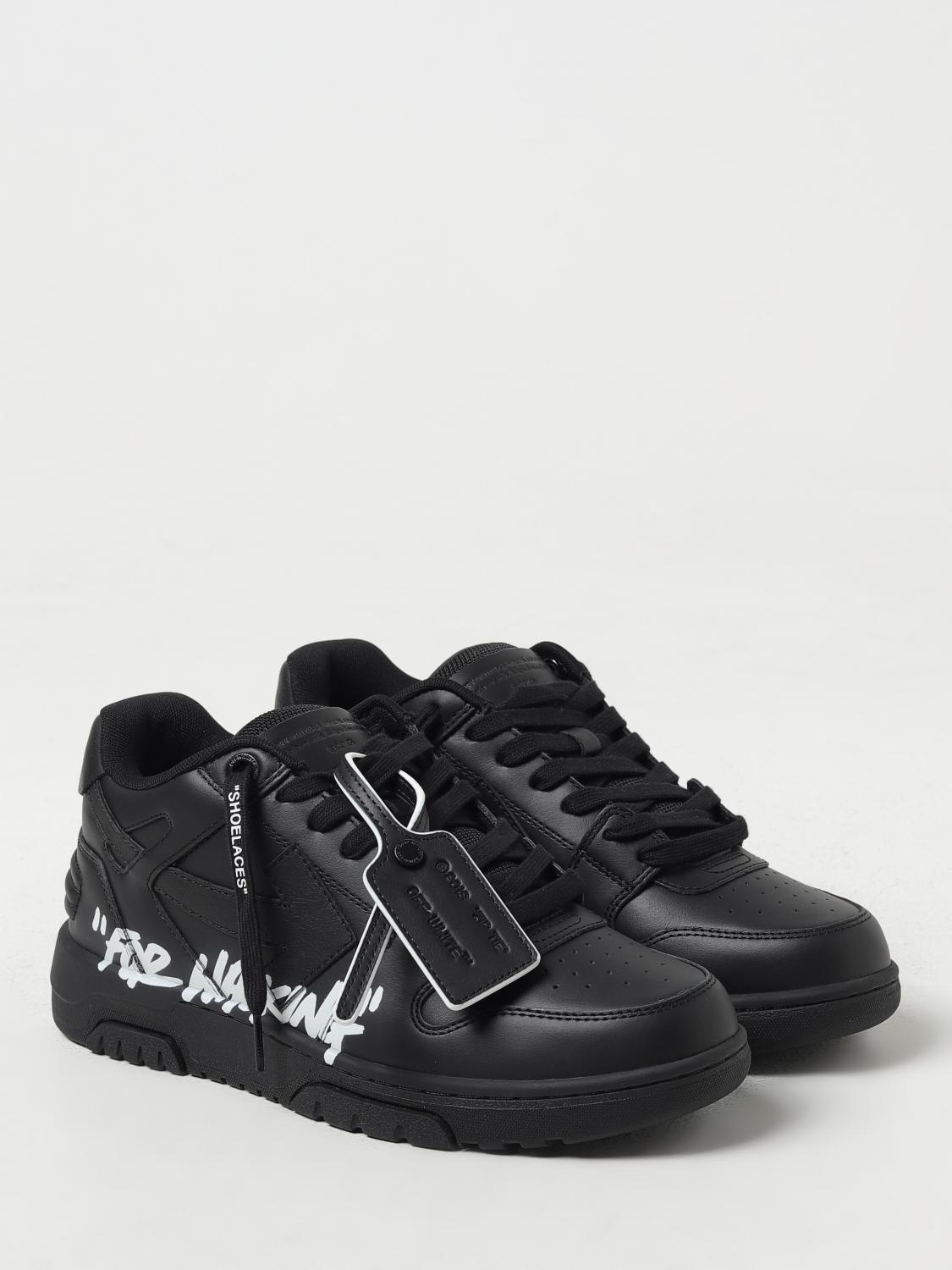 OFF-WHITE BASKETS: Baskets homme Off-white, Noir - Img 2