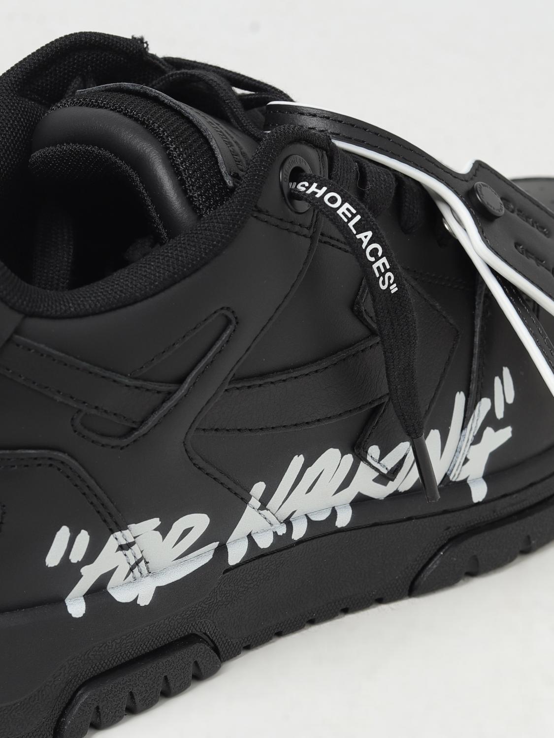 OFF-WHITE BASKETS: Baskets homme Off-white, Noir - Img 4