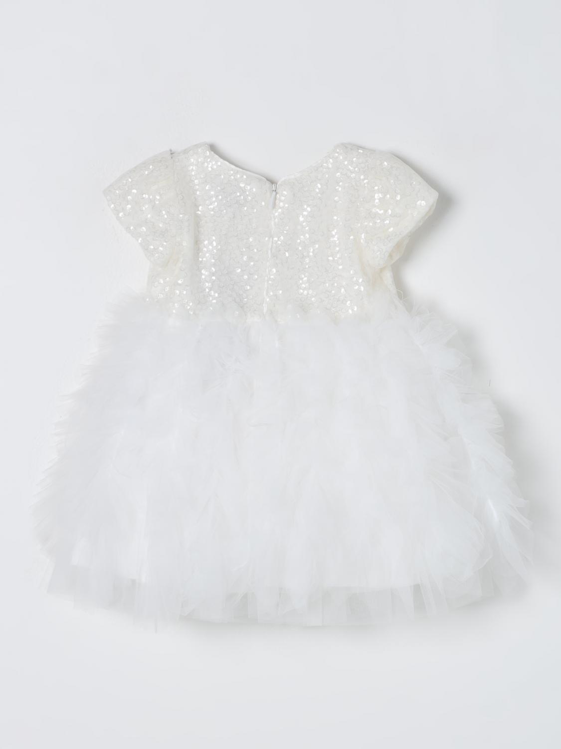 MONNALISA ROMPER: Sweater kids Monnalisa, Yellow Cream - Img 2