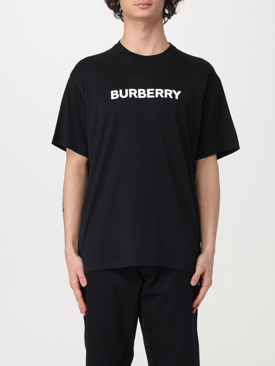 Burberry Tシャツ メンズ - ブラック | 8084233 | GIGLIO.COM
