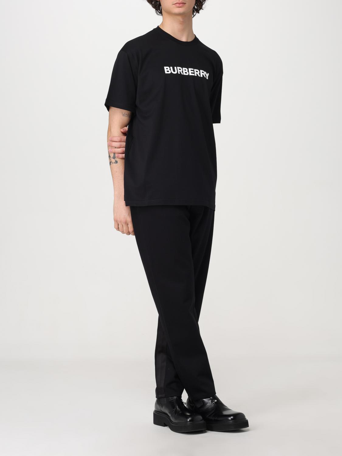 Burberry Tシャツ メンズ - ブラック | 8084233 | GIGLIO.COM