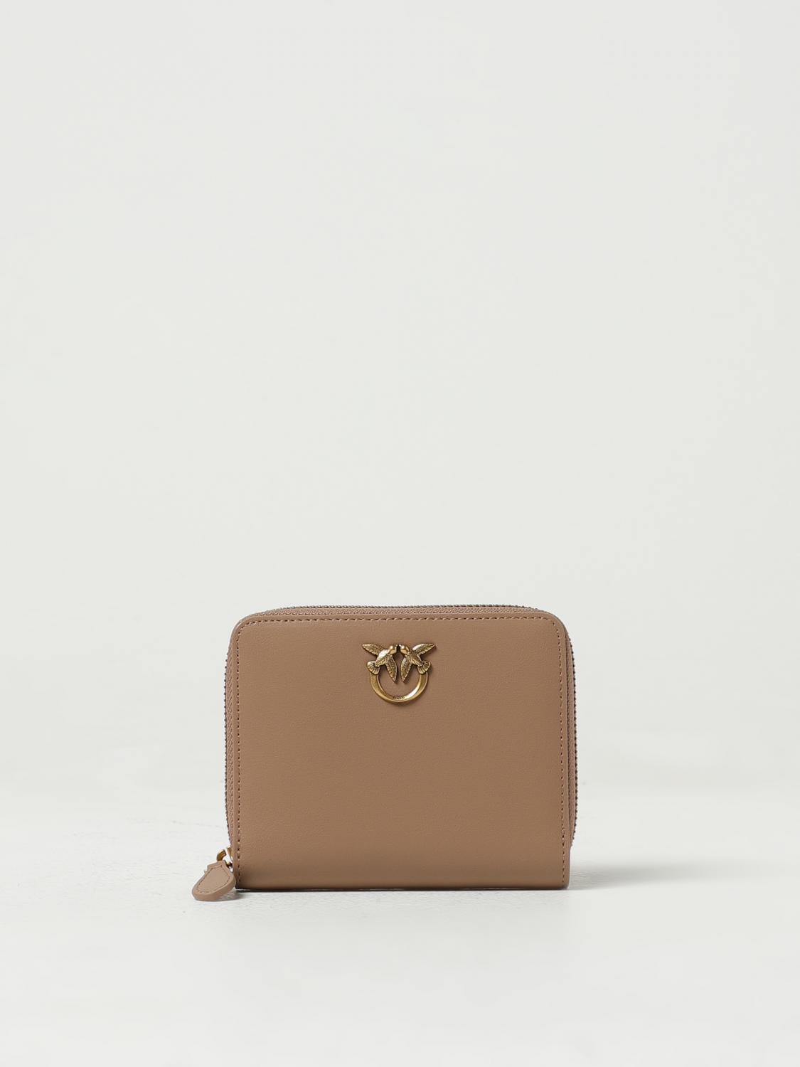 PINKO GELDBÖRSE: Geldbeutel damen Pinko, Beige - Img 1