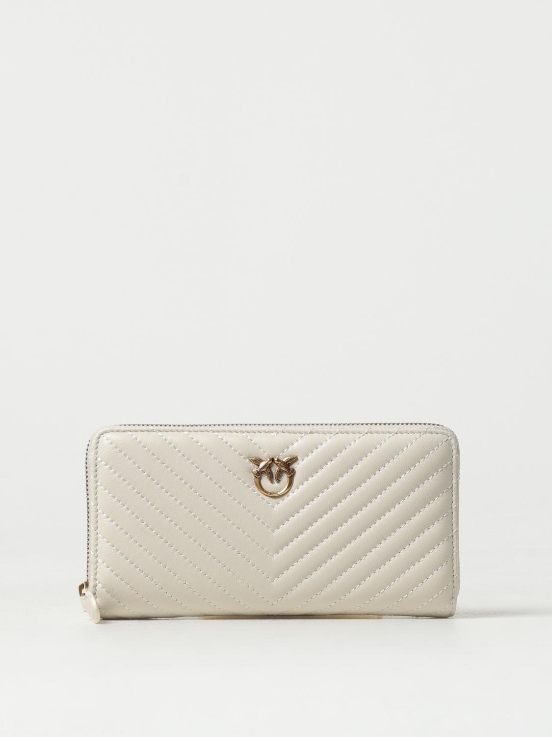 PINKO GELDBÖRSE: Geldbeutel damen Pinko, Ivory - Img 1