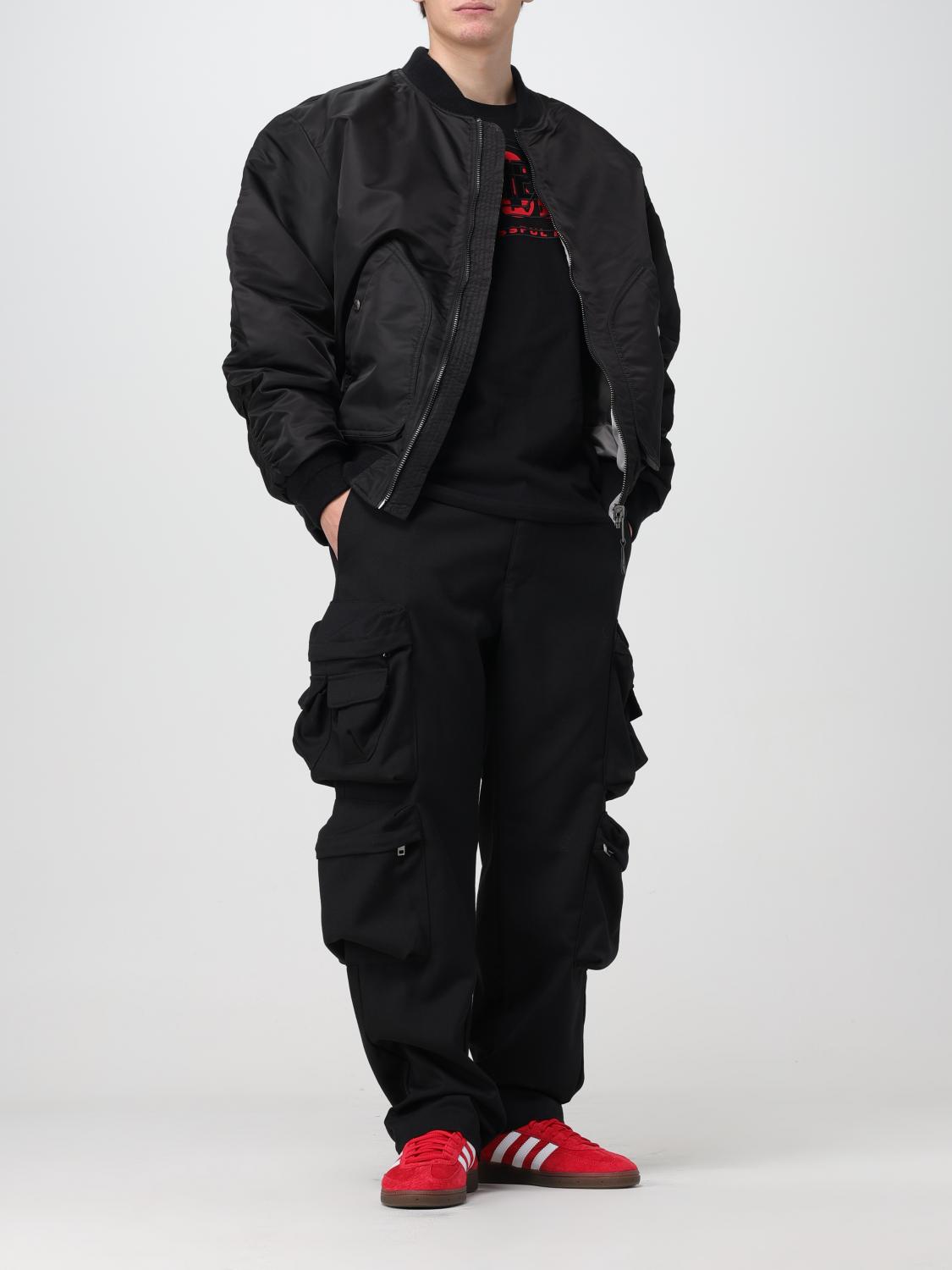 Diesel ジャケット メンズ - ブラック | A106730HCAS | GIGLIO.COM