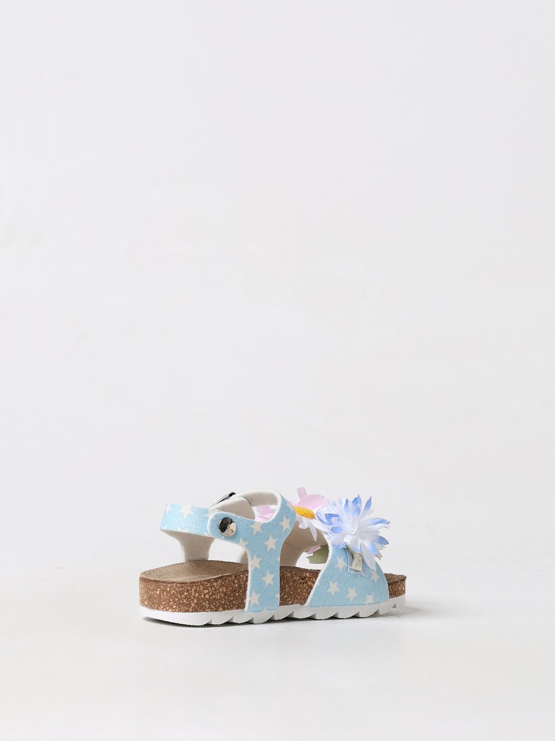 MONNALISA CHAUSSURES: Chaussures enfant Monnalisa, Bleu Azur - Img 3