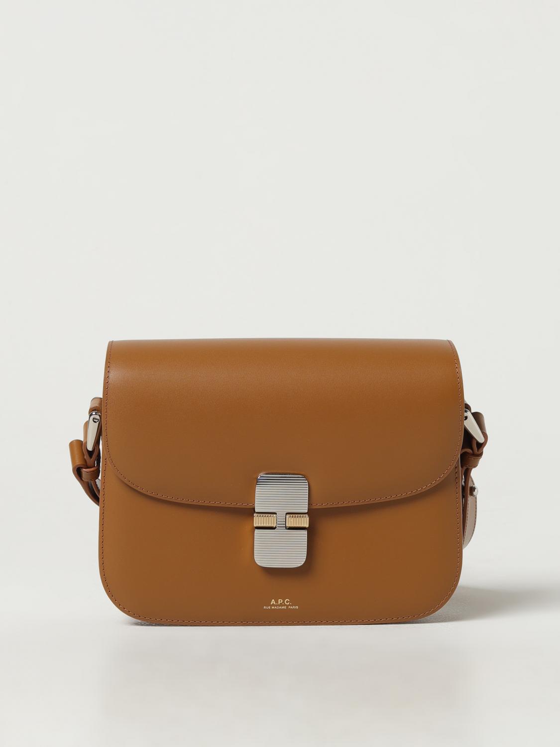 ショルダーバッグ・ポシェット A.P.C. Woman Crossbody bags Brown PXBMWF61412 CAD A.P.C.: Crossbody bags woman - Brown | A.P.C. mini bag