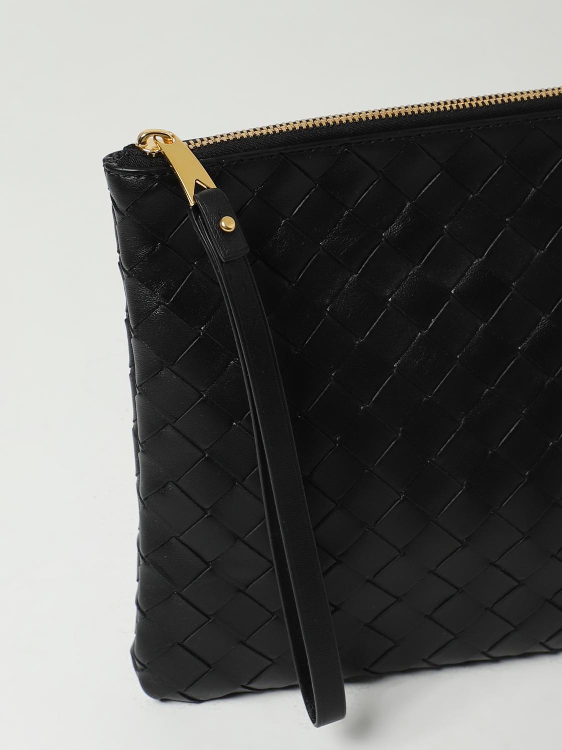 BOTTEGA VENETA: Clutch woman - Black | Bottega Veneta clutch