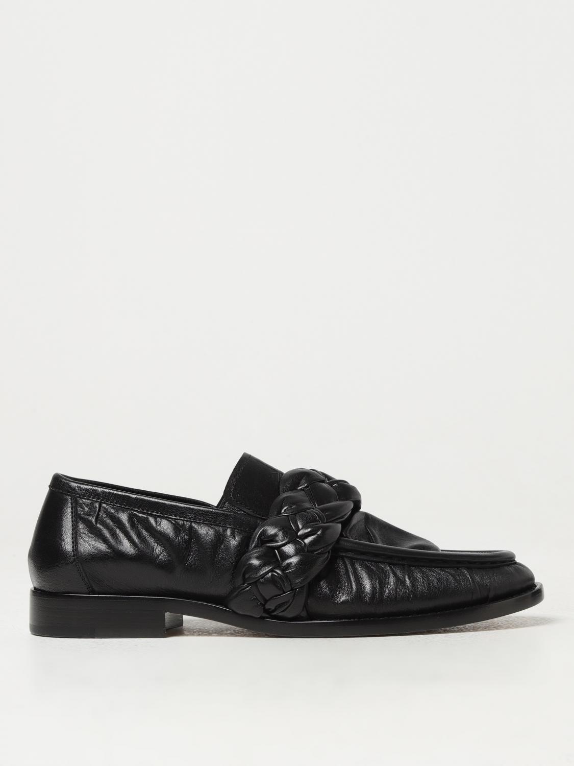BOTTEGA VENETA LOAFER: Flat sandals woman Bottega Veneta, Black - Img 1