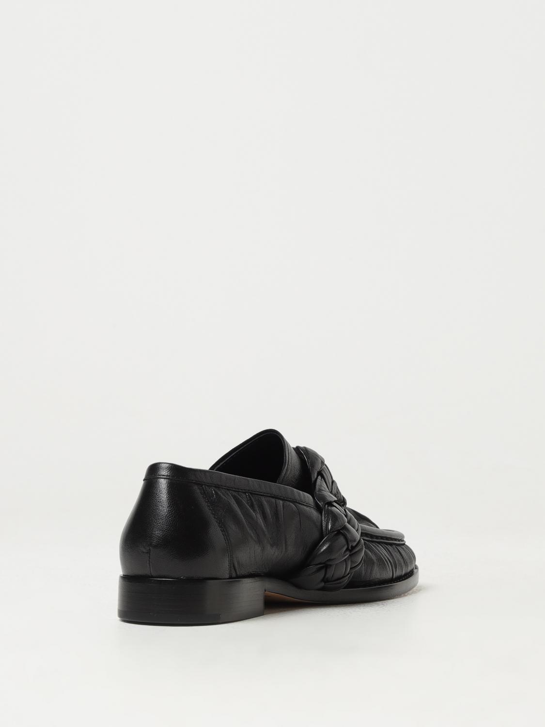 BOTTEGA VENETA LOAFER: Flat sandals woman Bottega Veneta, Black - Img 3