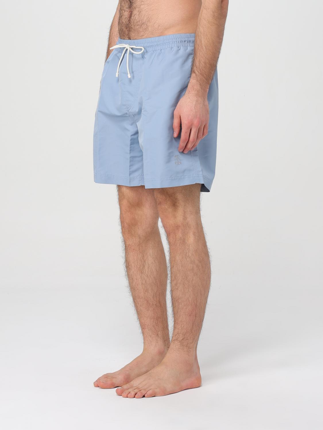 BRUNELLO CUCINELLI BADEMODE: Badeshorts aus Nylon Brunello Cucinelli, Blau - Img 3