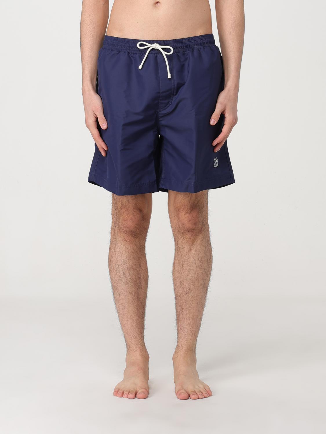 BRUNELLO CUCINELLI BADEMODE: Badeshorts aus Nylon Brunello Cucinelli, Navy - Img 1