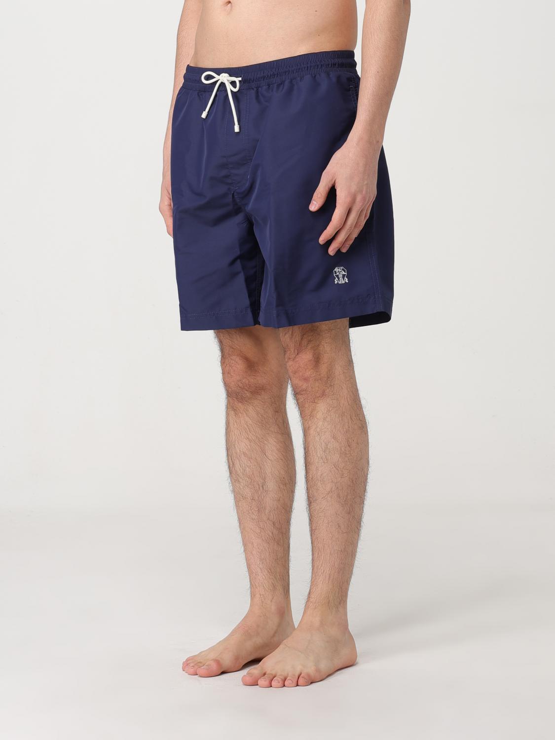 BRUNELLO CUCINELLI BADEMODE: Badeshorts aus Nylon Brunello Cucinelli, Navy - Img 3