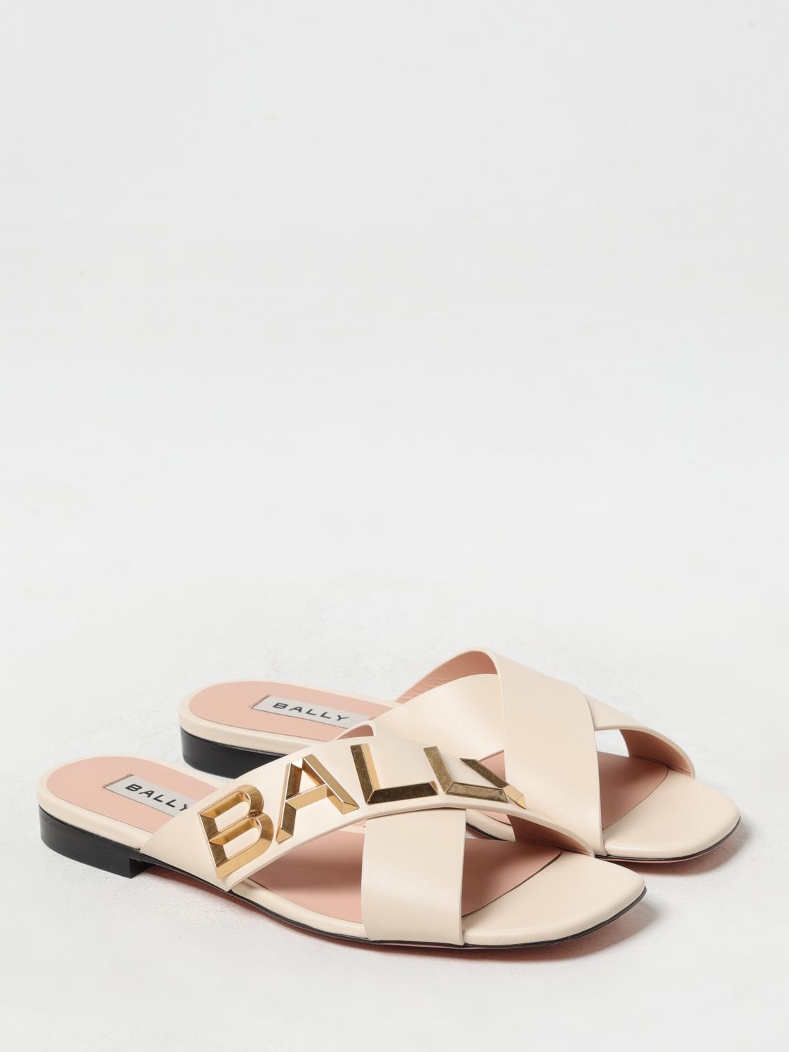 BALLY FLAT SANDAL: Flat sandals woman Bally, White - Img 2