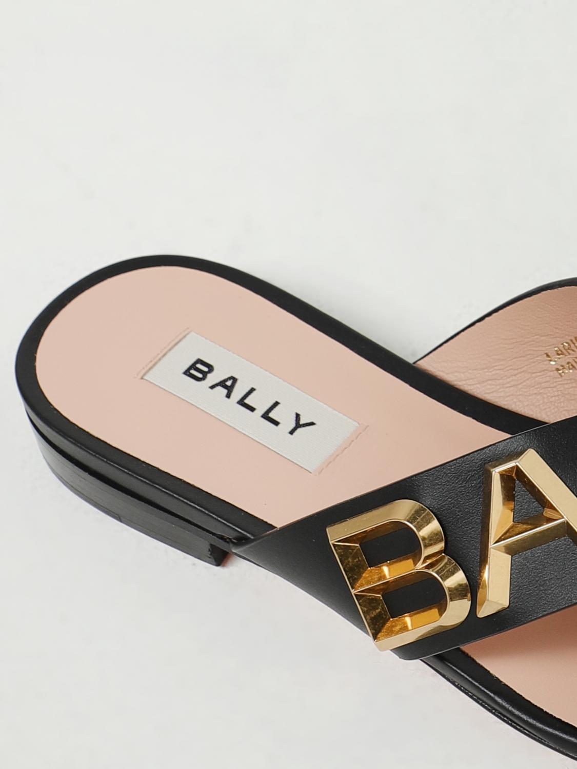 BALLY FLACHE SANDALEN: Flache sandalen damen Bally, Schwarz - Img 4