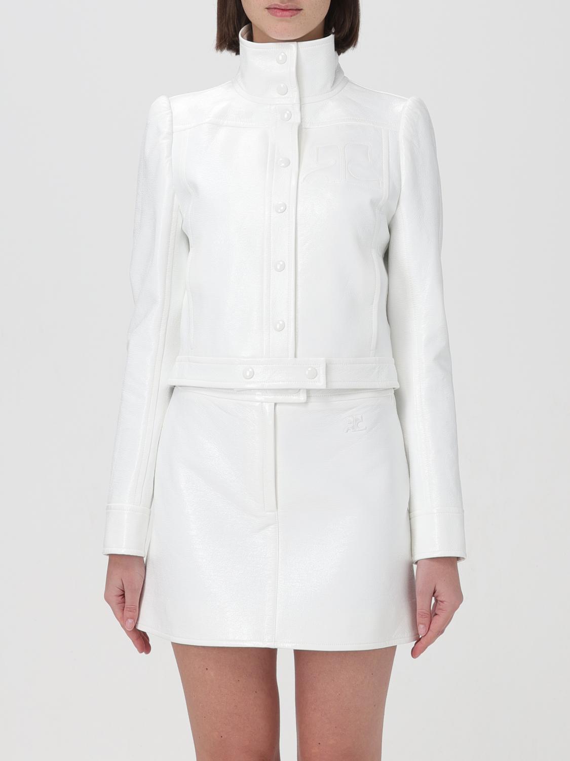 COURRÈGES JACKET: Blazer woman CourrÈges, White - Img 1