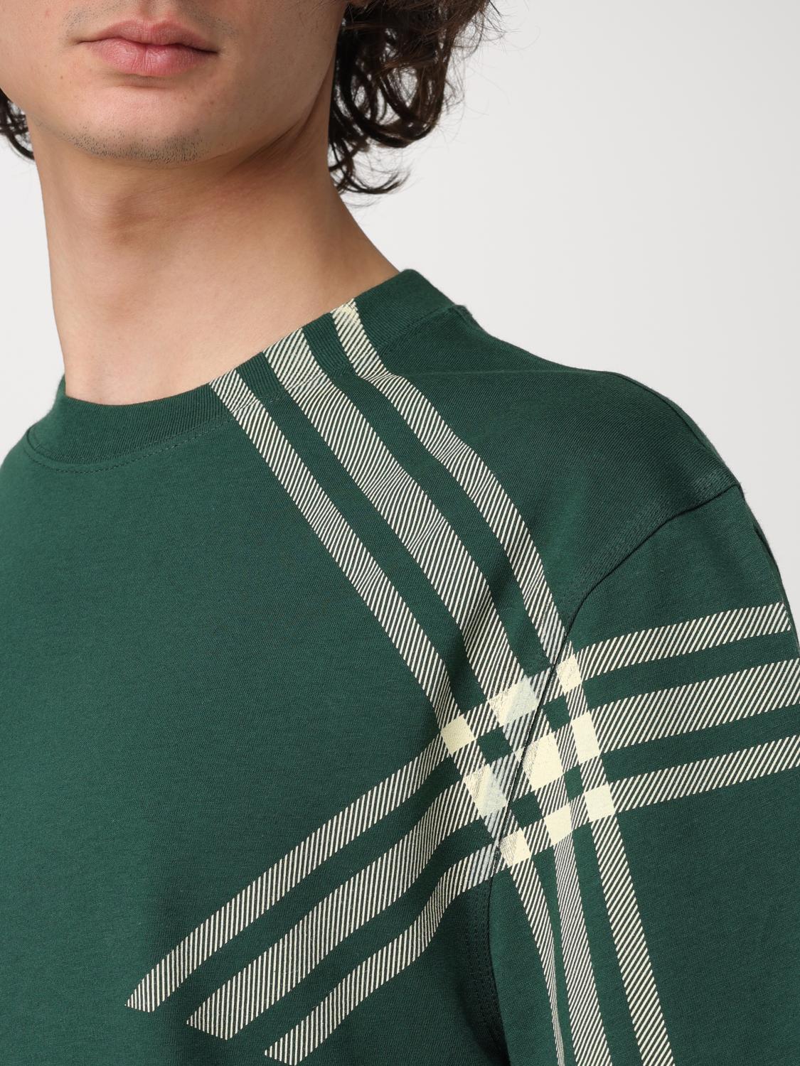 Burberry T-shirt men - Green | 8082052 | GIGLIO.COM
