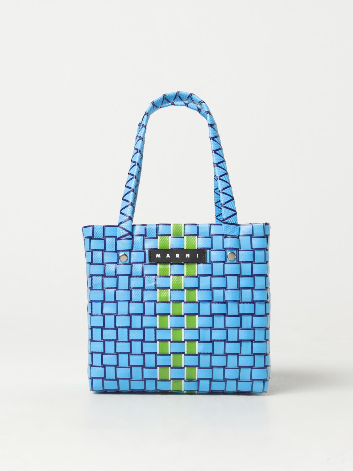 MARNI TASCHE: Tasche kinder Marni, Hellblau - Img 1