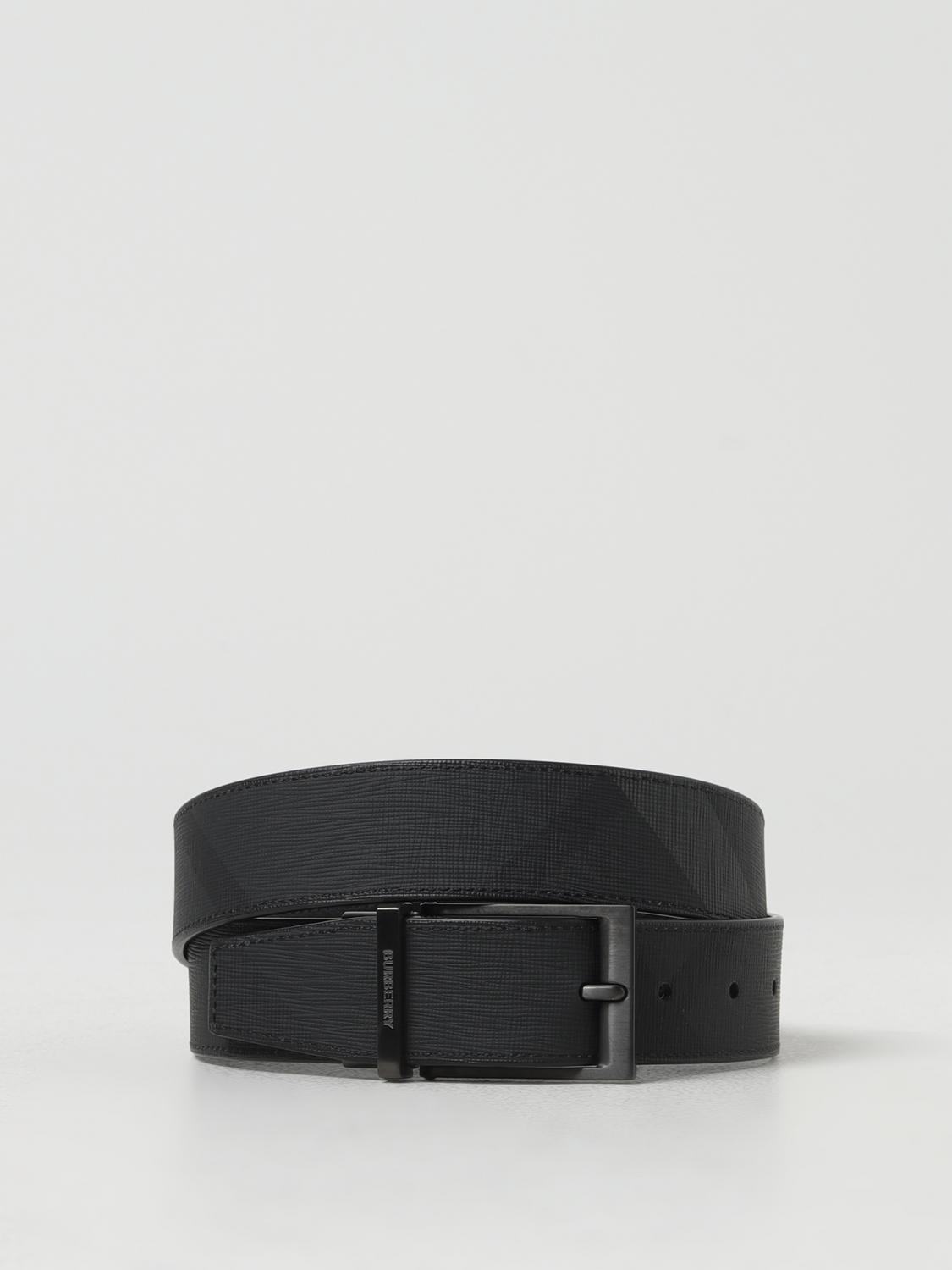 Giglio Mens Burberry Belt BURBERRY: Belt Men Black Burberry Belt