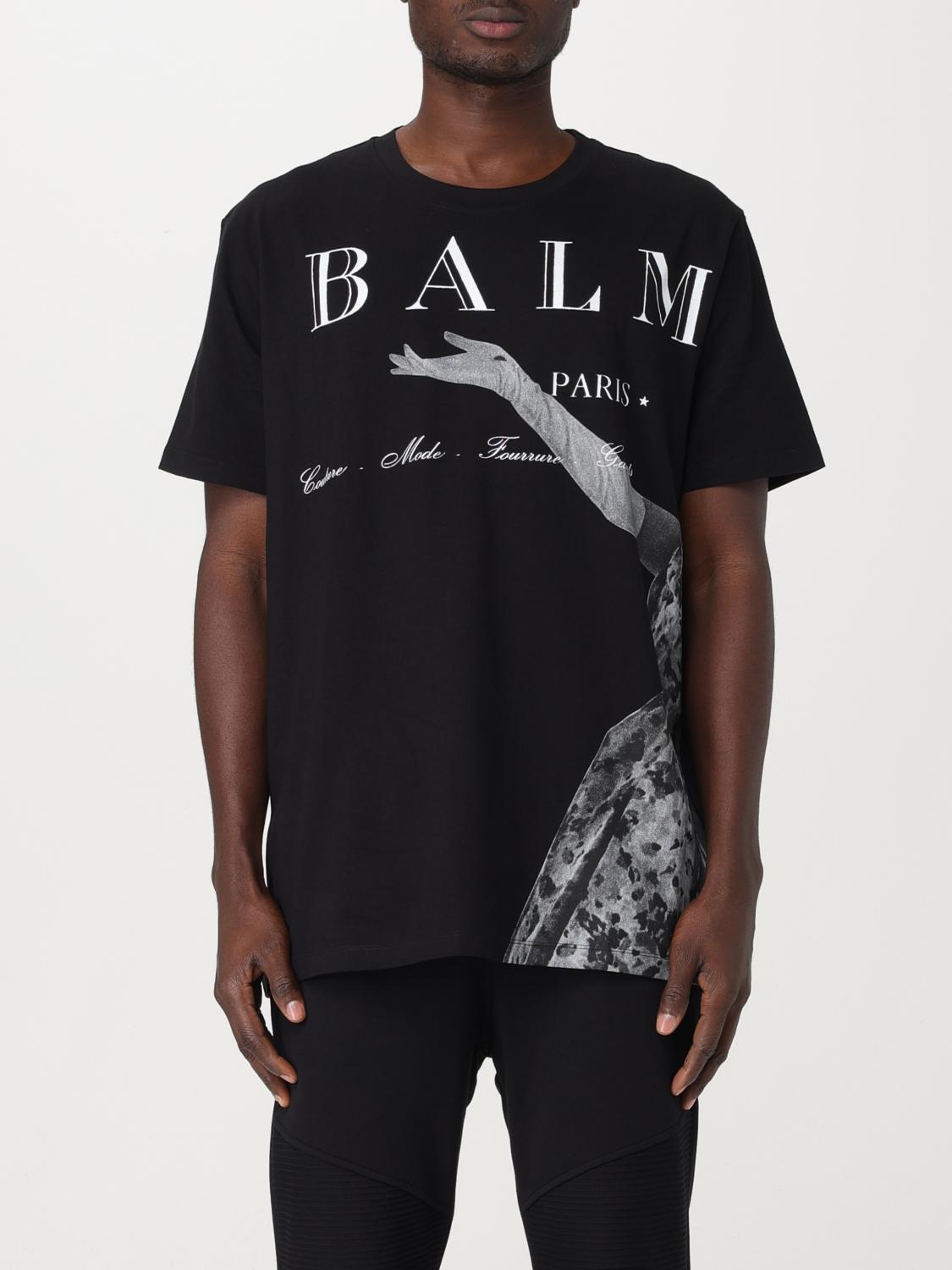 Balmain t shirt mens best sale