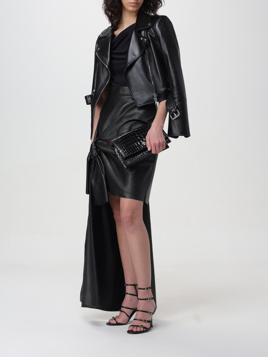 MCQUEEN JACKET: Jacket woman McQueen, Black - Img 2
