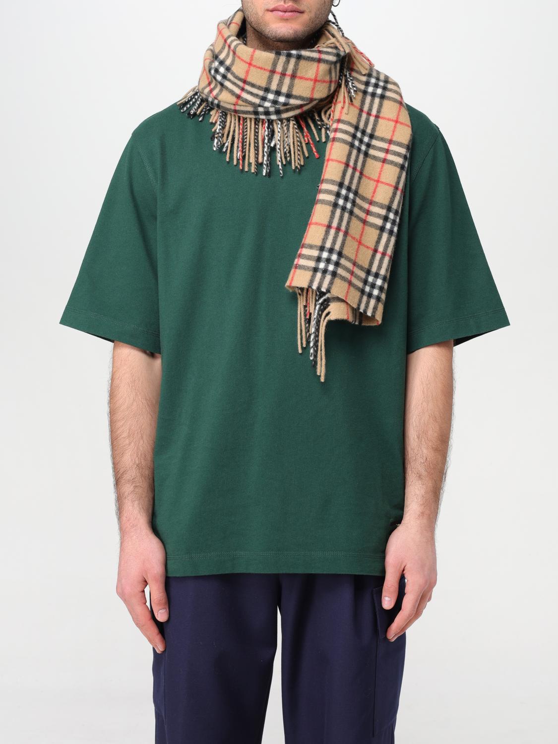 BURBERRY SCIARPA: Sciarpa Burberry in cashmere check, Beige - Img 2