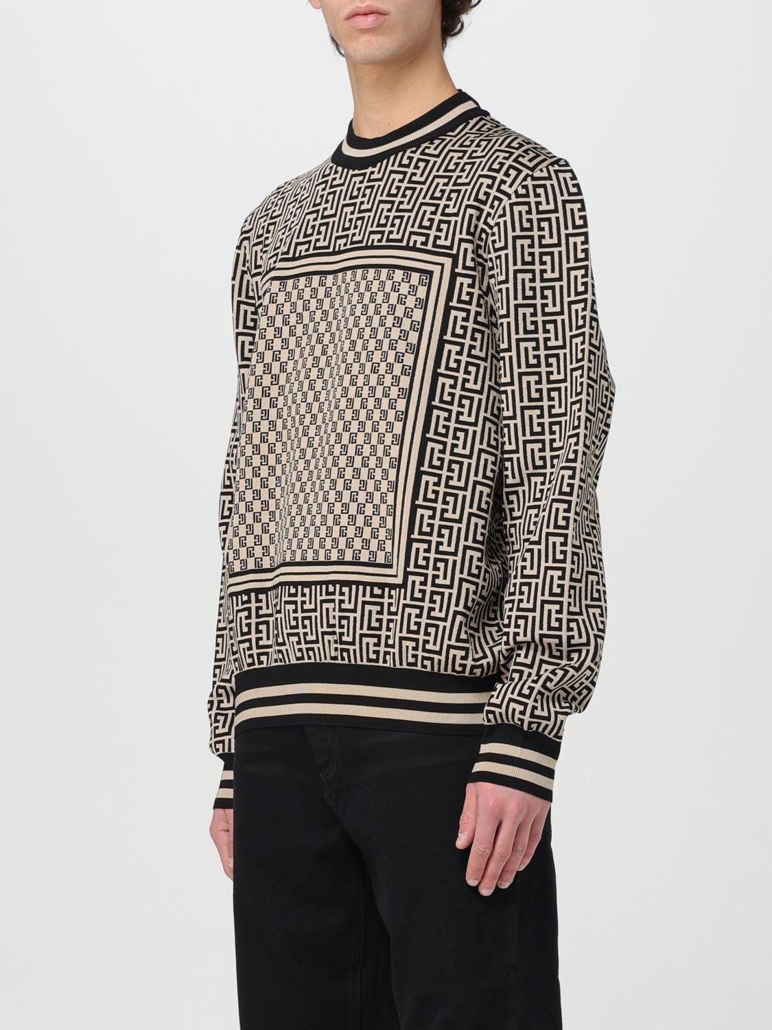 Balmain カーディガン メンズ - ベージュ | CH1KD000KF79 | GIGLIO.COM