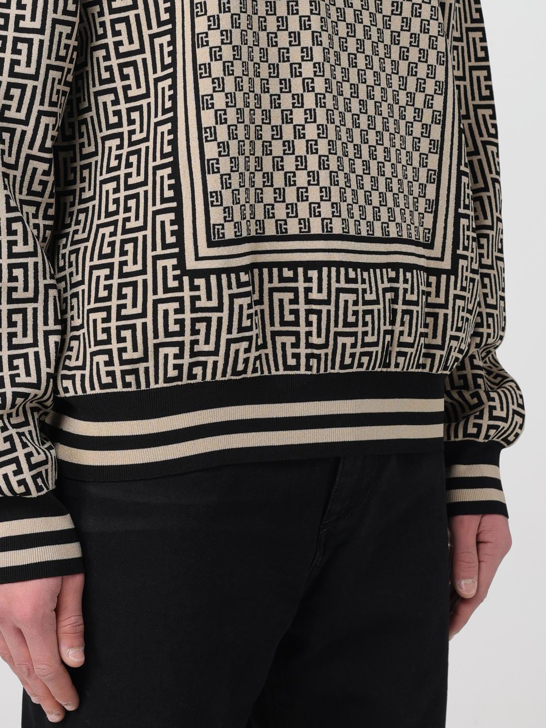 Balmain カーディガン メンズ - ベージュ | CH1KD000KF79 | GIGLIO.COM