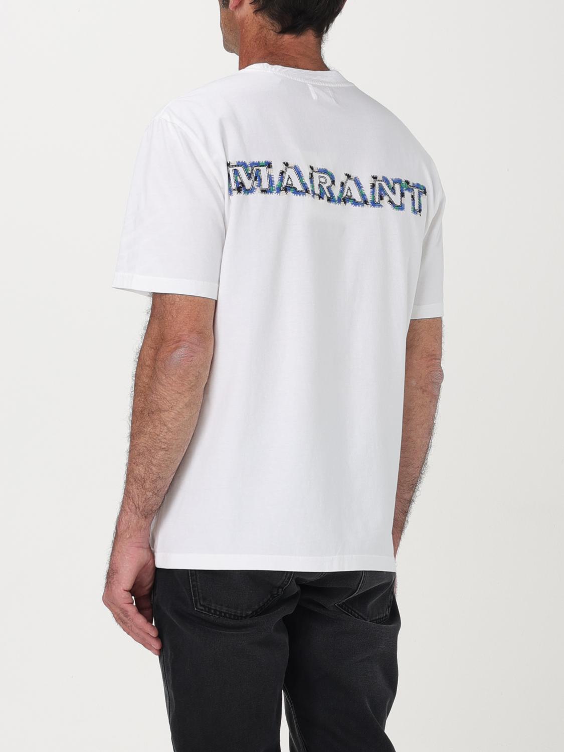 Isabel Marant T-shirt men - White | TS0149HBB1N02H | GIGLIO.COM