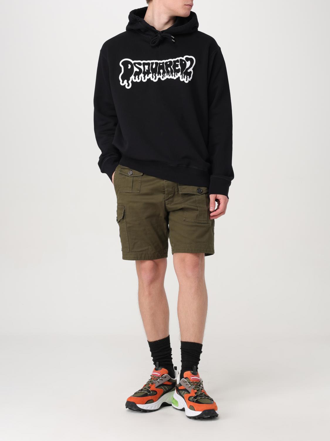 DSQUARED2 SWEATSHIRT: Sweatshirt men Dsquared2, Black - Img 2