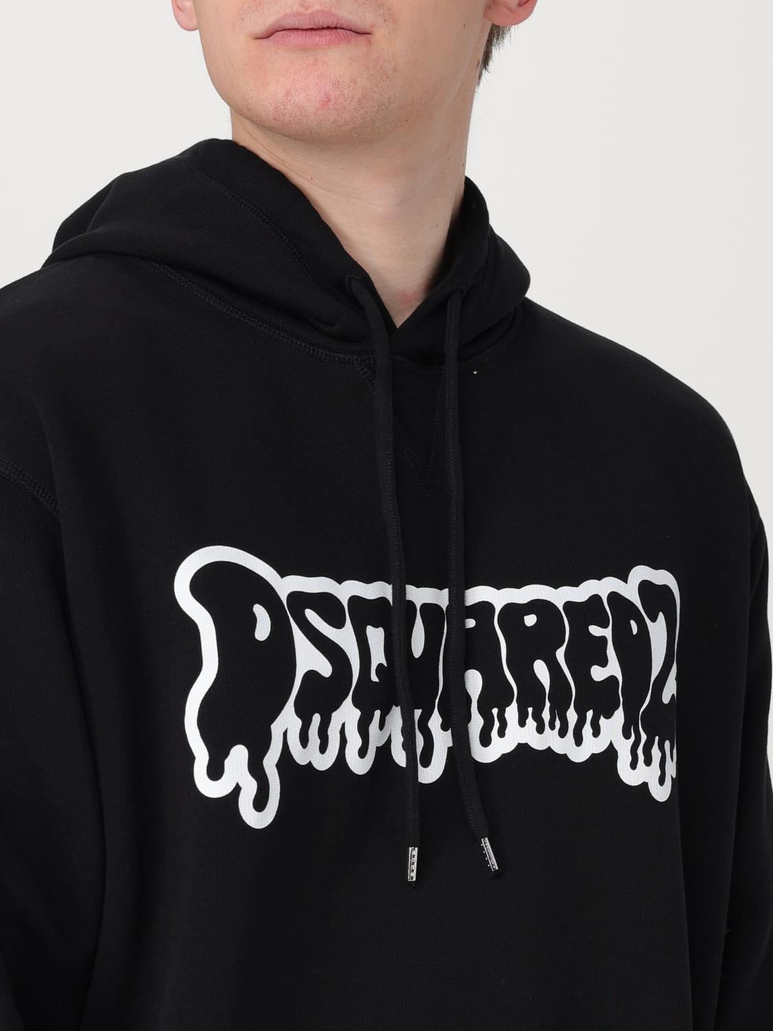DSQUARED2 SWEATSHIRT: Sweatshirt men Dsquared2, Black - Img 4