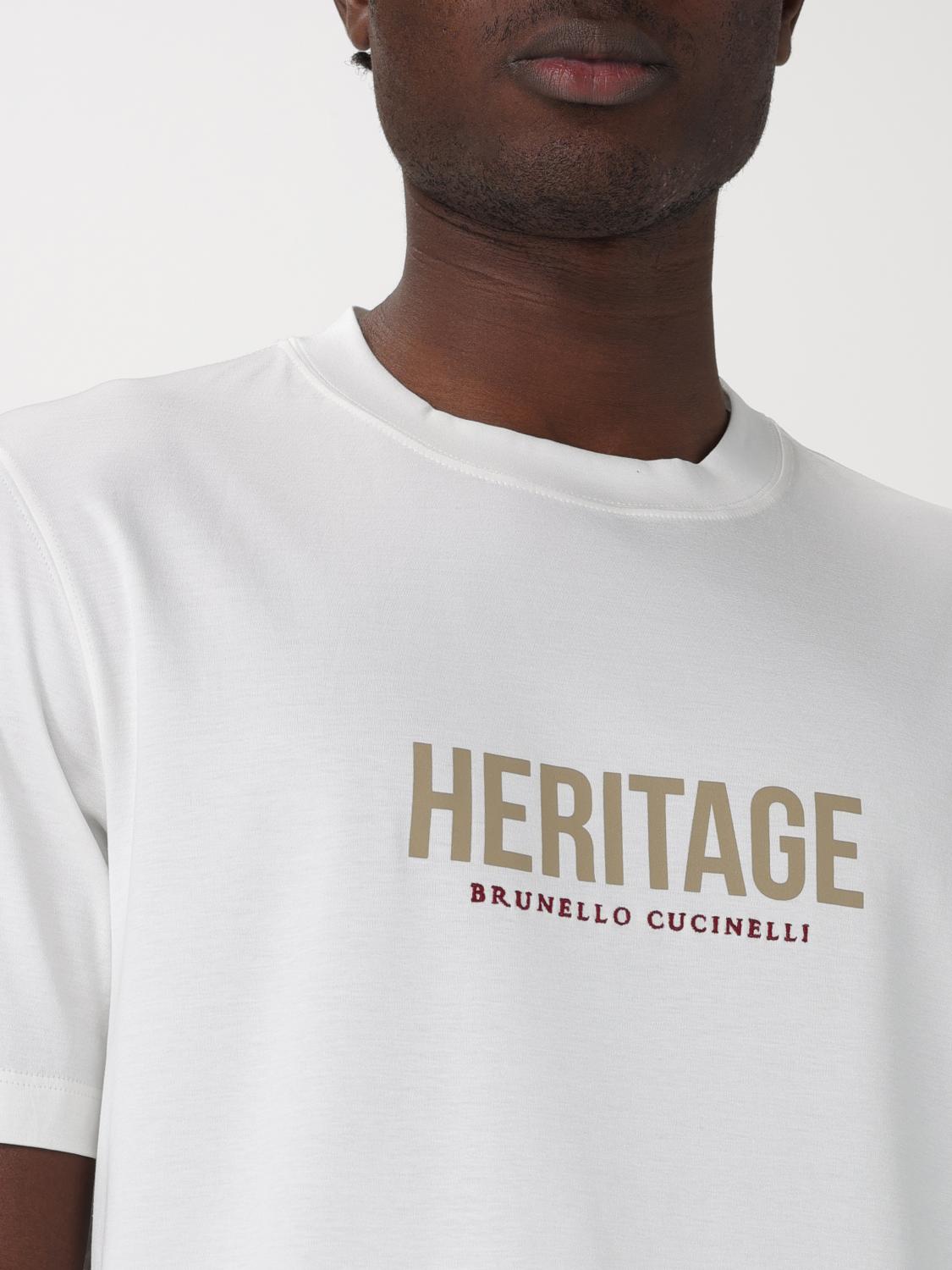 Brunello Cucinelli T-shirt men - White | M0B137446G | GIGLIO.COM