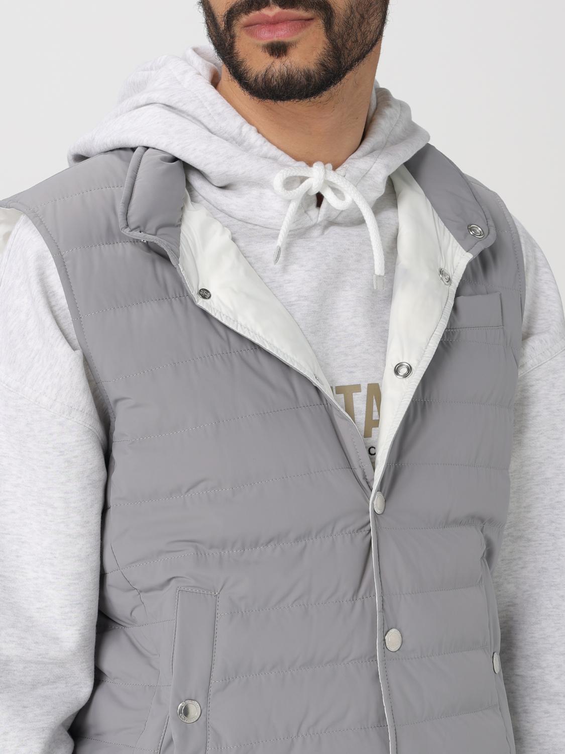 BRUNELLO CUCINELLI GILET: Gilet uomo Brunello Cucinelli, Grigio - Img 5