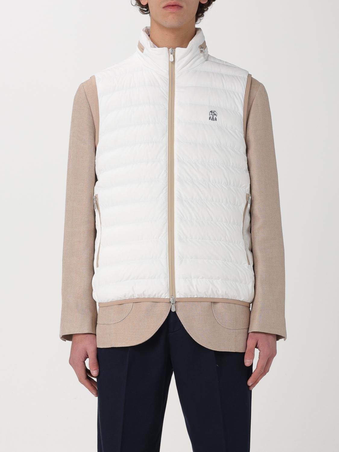 BRUNELLO CUCINELLI: Suit vest men - White | Brunello BRUNELLO CUCINELLI: Suit vest men - White | Brunello