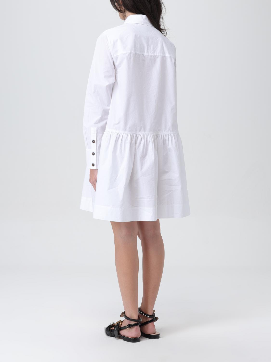 Ganni Dress woman - White | F8716