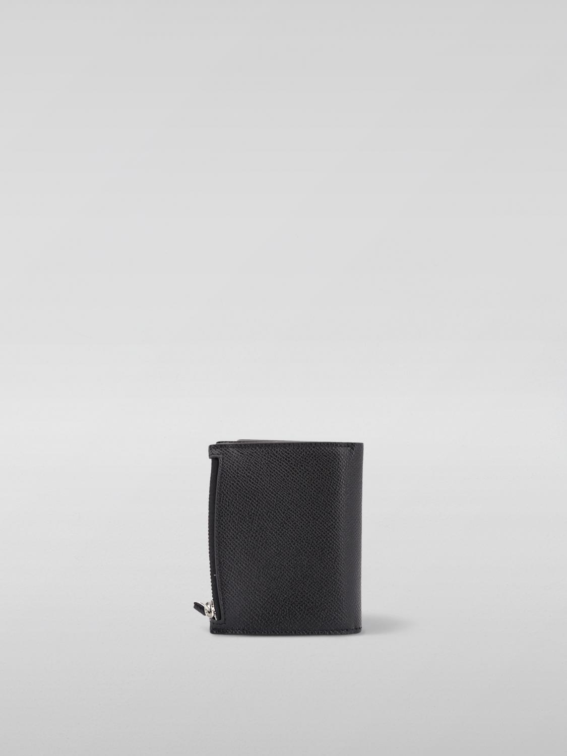 MAISON MARGIELA CARTERA: Cartera de piel granulada Maison Margiela, Negro - Img 3