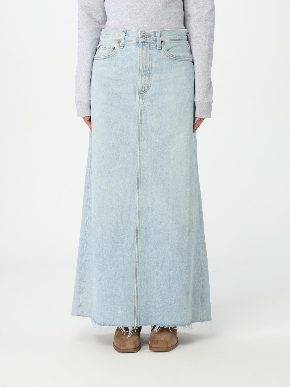 AGOLDE JUPE: Jeans femme Agolde, Bleu - Img 1