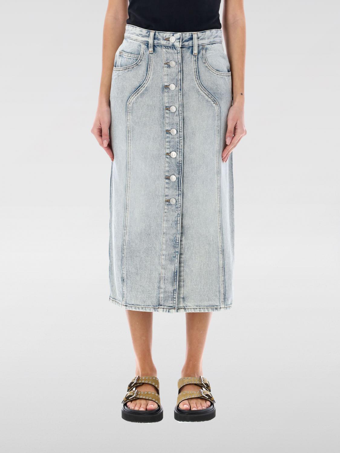 ISABEL MARANT ETOILE: Skirt woman - Blue | Isabel Marant