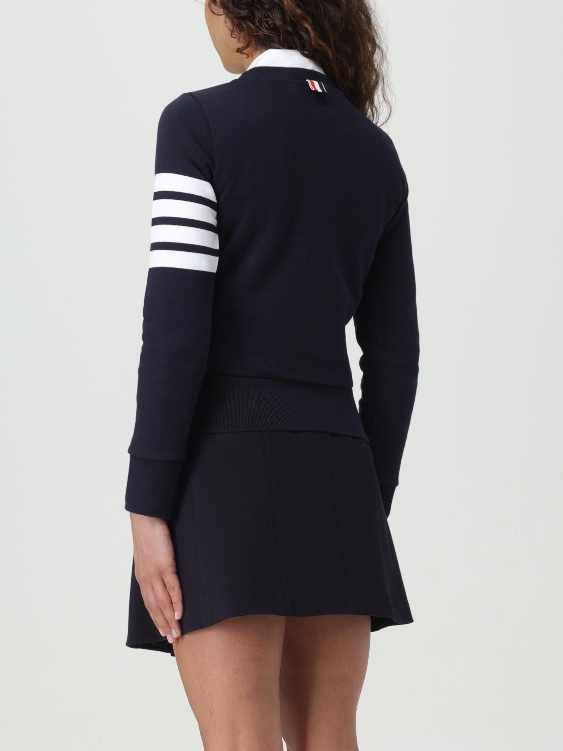 THOM BROWNE SUDADERA: Jersey mujer Thom Browne, Azul Oscuro - Img 3