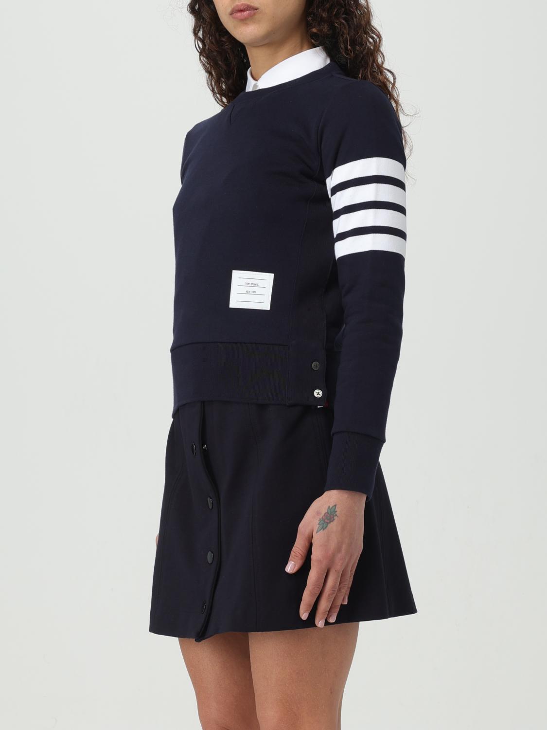 THOM BROWNE SUDADERA: Jersey mujer Thom Browne, Azul Oscuro - Img 4