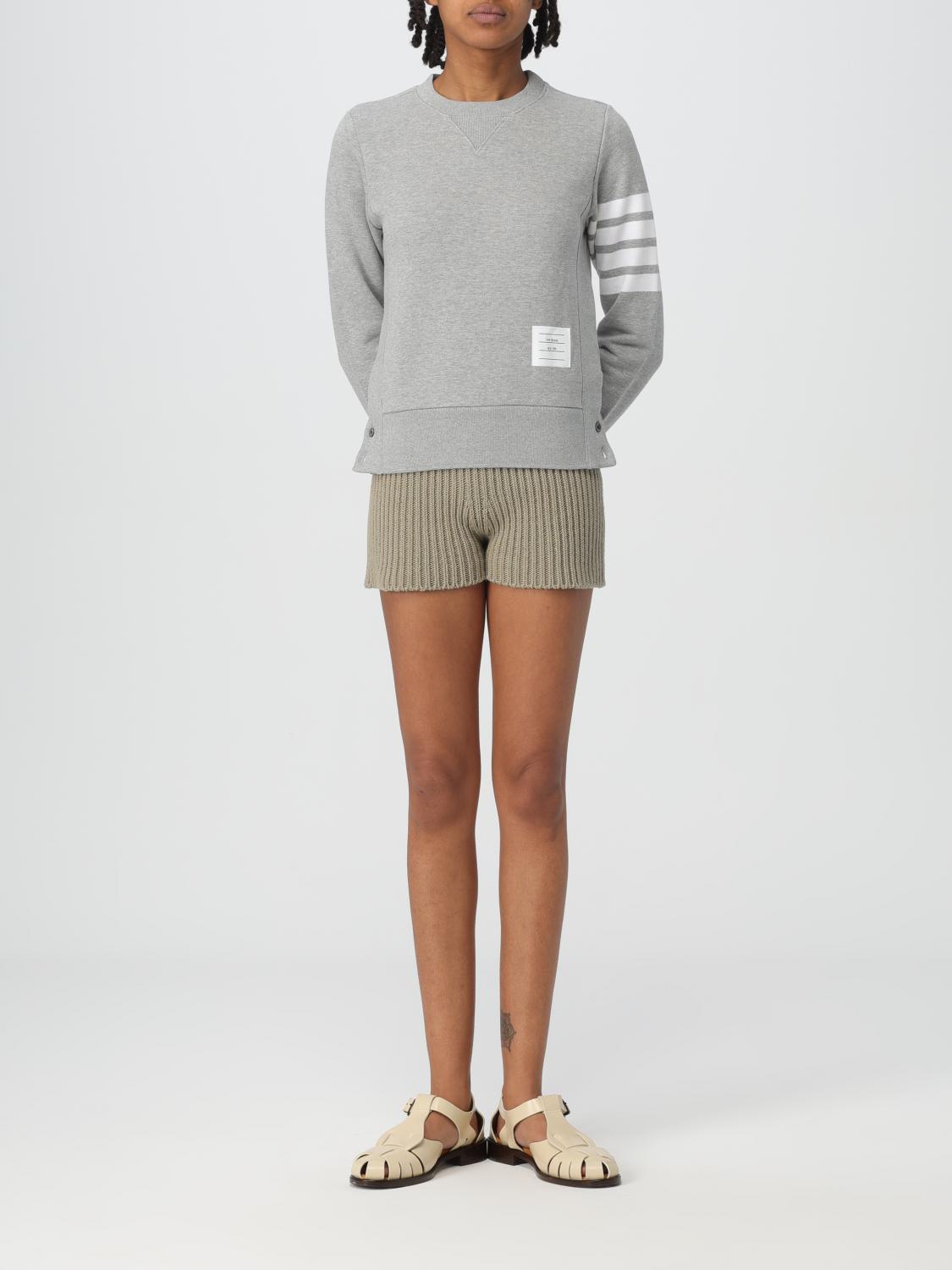 THOM BROWNE SUDADERA: Jersey mujer Thom Browne, Gris - Img 2