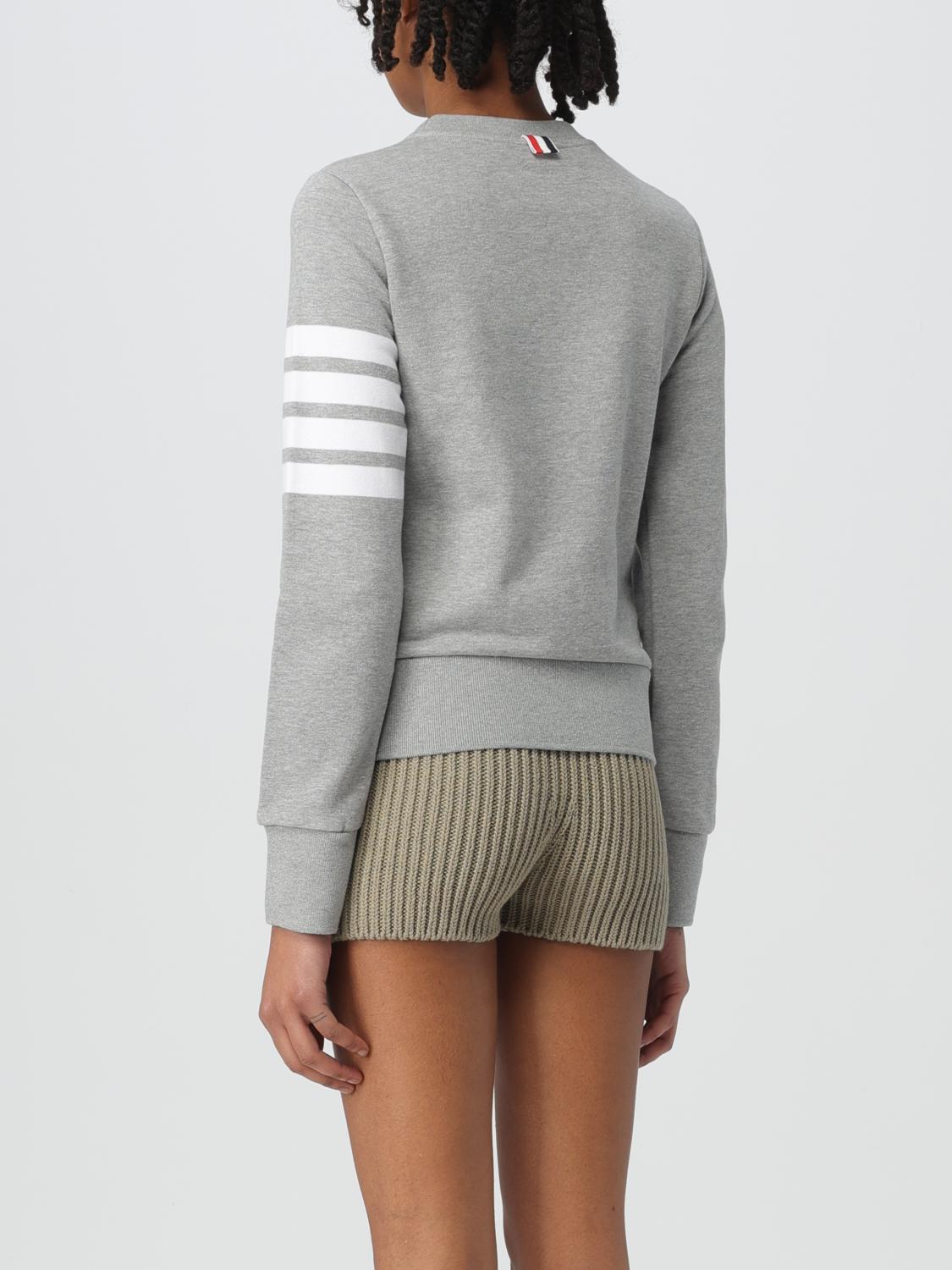 THOM BROWNE SUDADERA: Jersey mujer Thom Browne, Gris - Img 3