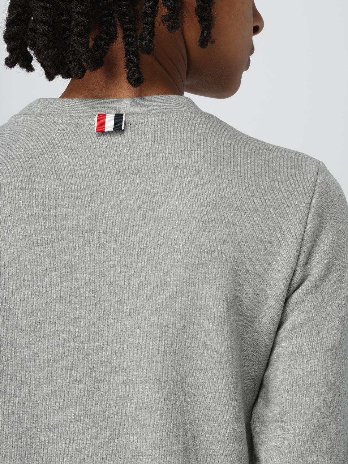 THOM BROWNE SUDADERA: Jersey mujer Thom Browne, Gris - Img 5