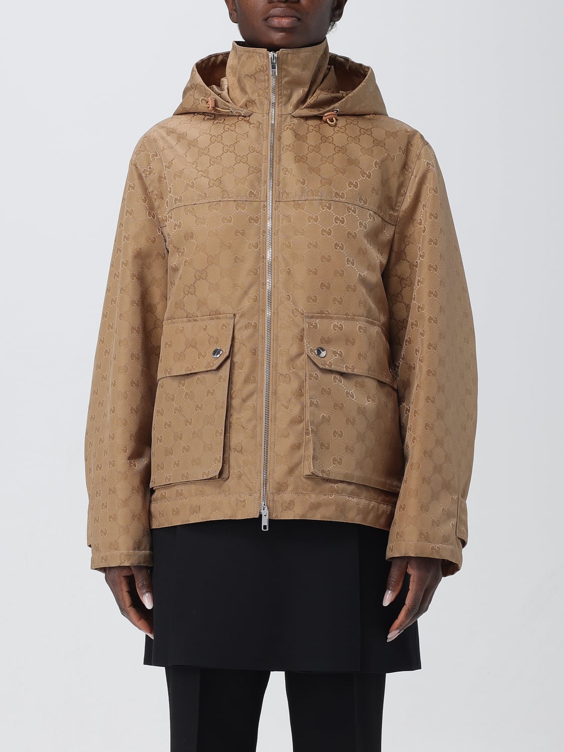 Gucci ジャケット レディース - ベージュ | 766481ZAO0H | GIGLIO.COM