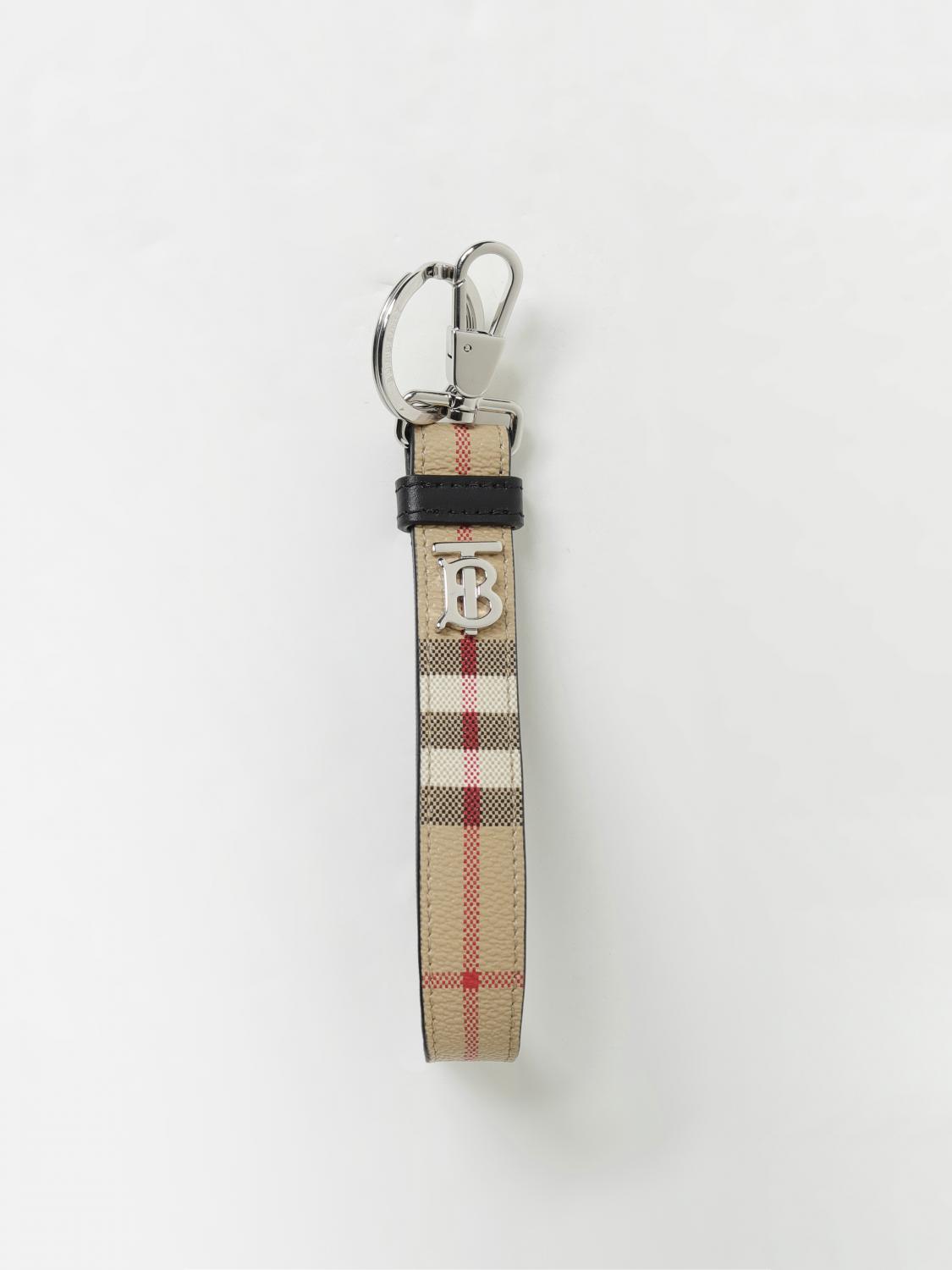 BURBERRY: Keyring men - Beige | Burberry keyring 8066095 online at