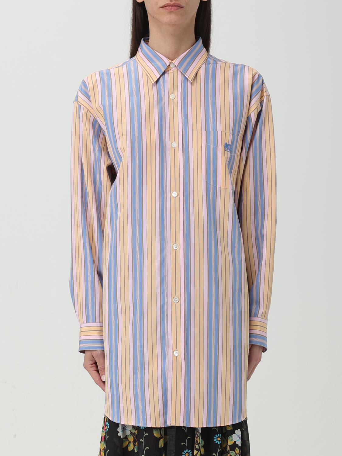 ETRO HEMDBLUSE: Hemdbluse damen Etro, Pink - Img 1