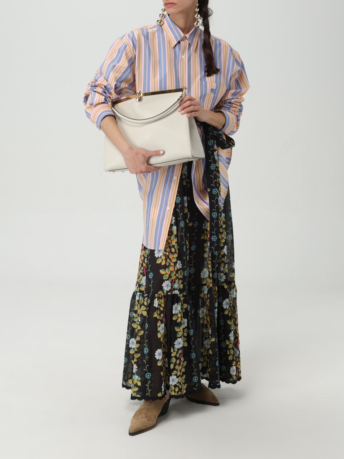 ETRO HEMDBLUSE: Hemdbluse damen Etro, Pink - Img 2