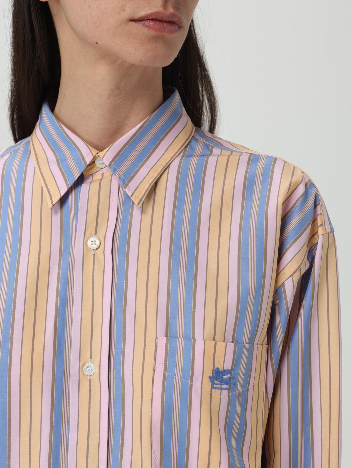 ETRO HEMDBLUSE: Hemdbluse damen Etro, Pink - Img 5
